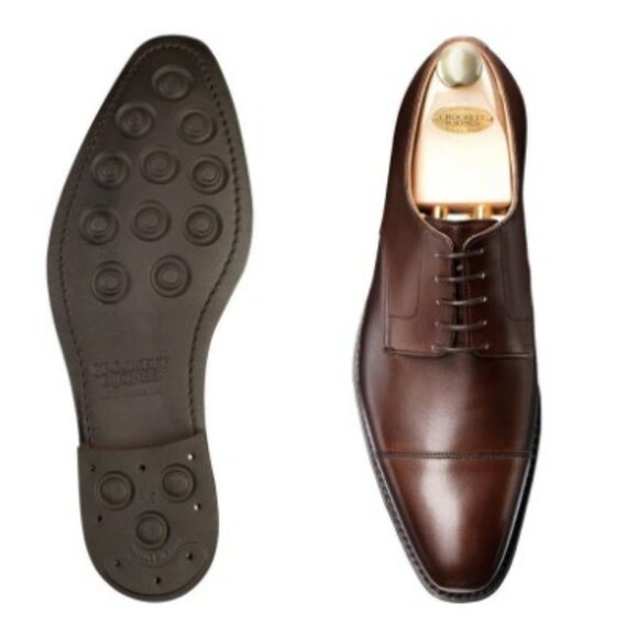 Crockett & Jones Norwich Derby Dress Shoes - Size 9 UK / 10 US - Picture 2 of 2